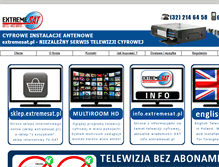 Tablet Screenshot of extremesat.pl